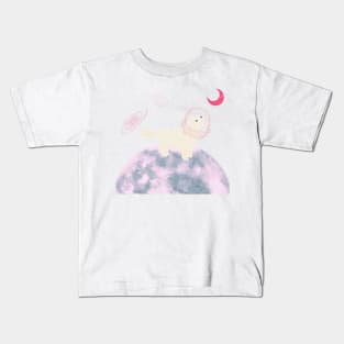 Dog Astronaut Kids T-Shirt